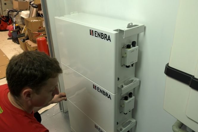 1. Umístění komponent do technické místnosti